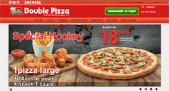 Desktop Screenshot of doublepizza.ca